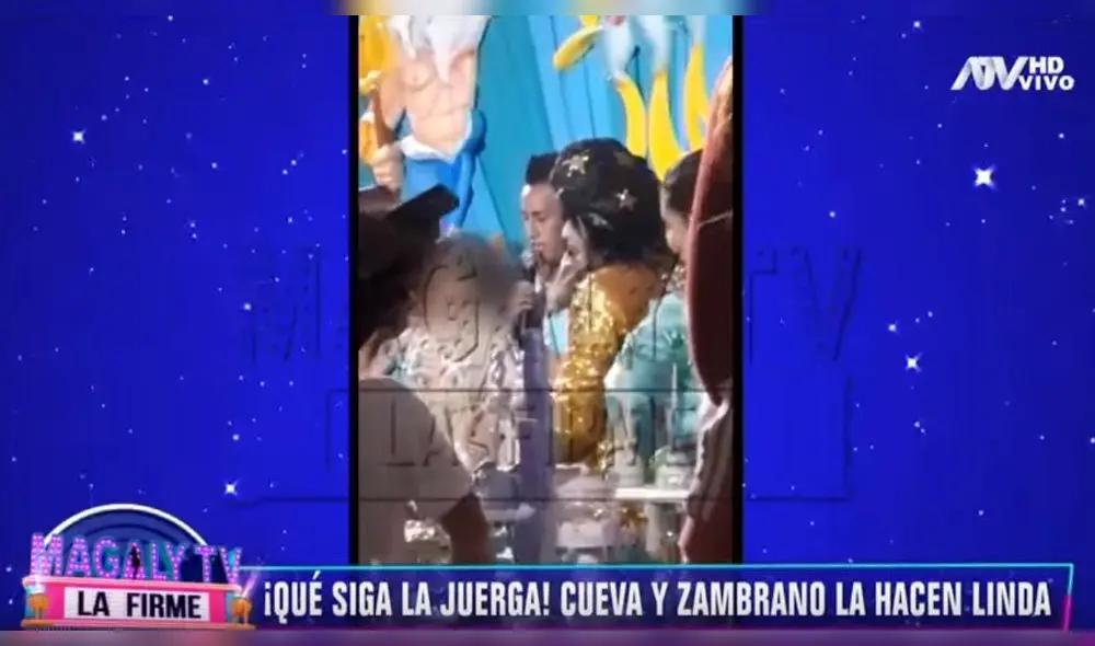 Cueva y Zambrano bailaron al ritmo del Grupo 5 en Trujillo [VIDEOS]