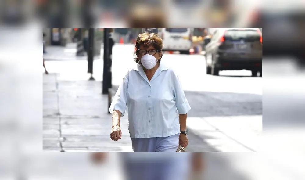 Uso de mascarilla. Créditos: Carlos Contreras / La República.