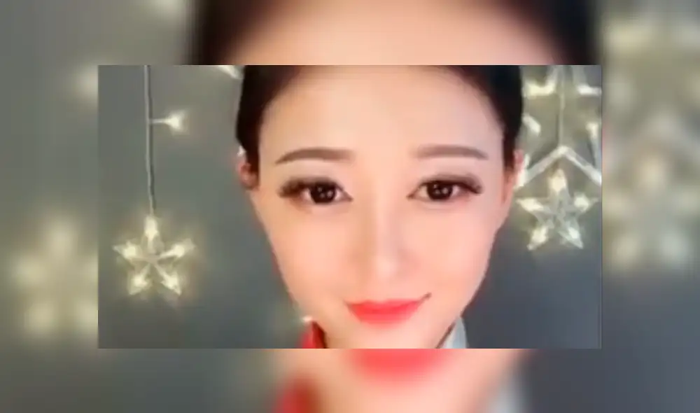 YouTube viral: bella aeromosa asiática revela su radical cambio al quitarse el maquillaje [VIDEO]