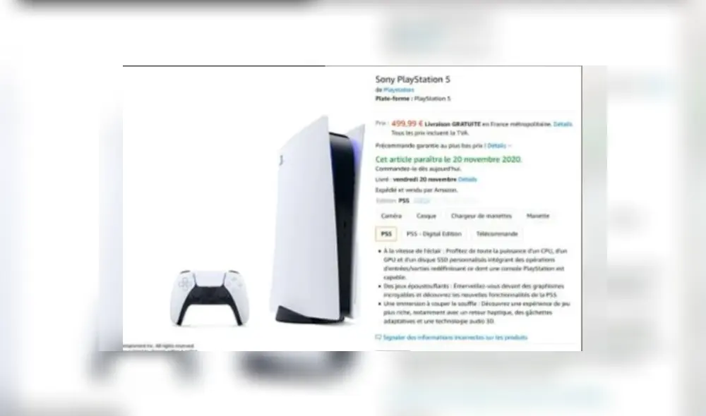 Y llegaría a un precio de 499 euros en Europa en su modelo base con lector de Blu-Ray. Y llegaría a un precio de 499 euros en Europa en su modelo base con lector de Blu-Ray.