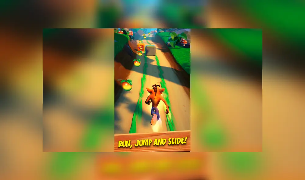 El título ofrece jugabilidad "runner" y tomaremos el control de Crash Bandicoot deslizando la pantalla y tocándola para los saltos. El título ofrece jugabilidad "runner" y tomaremos el control de Crash Bandicoot deslizando la pantalla y tocándola para los saltos.