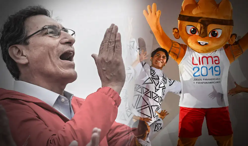 Martín Vizcarra felicitó a los deportistas de los Panamericanos. Foto: La República