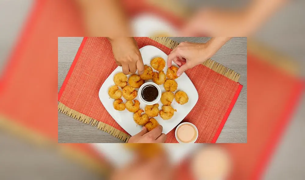 Tragos y Piqueos: Receta de langostinos al panko [PREPARACIÓN y VIDEO]