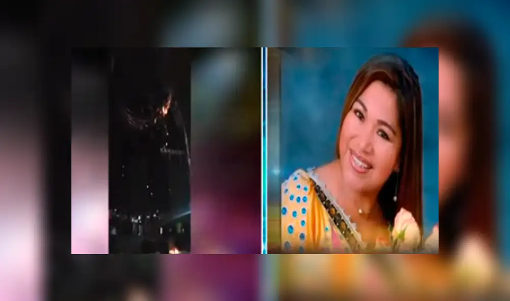 Puente Piedra: interrumpen concierto de Sonia Morales por amago de incendio [VIDEO]