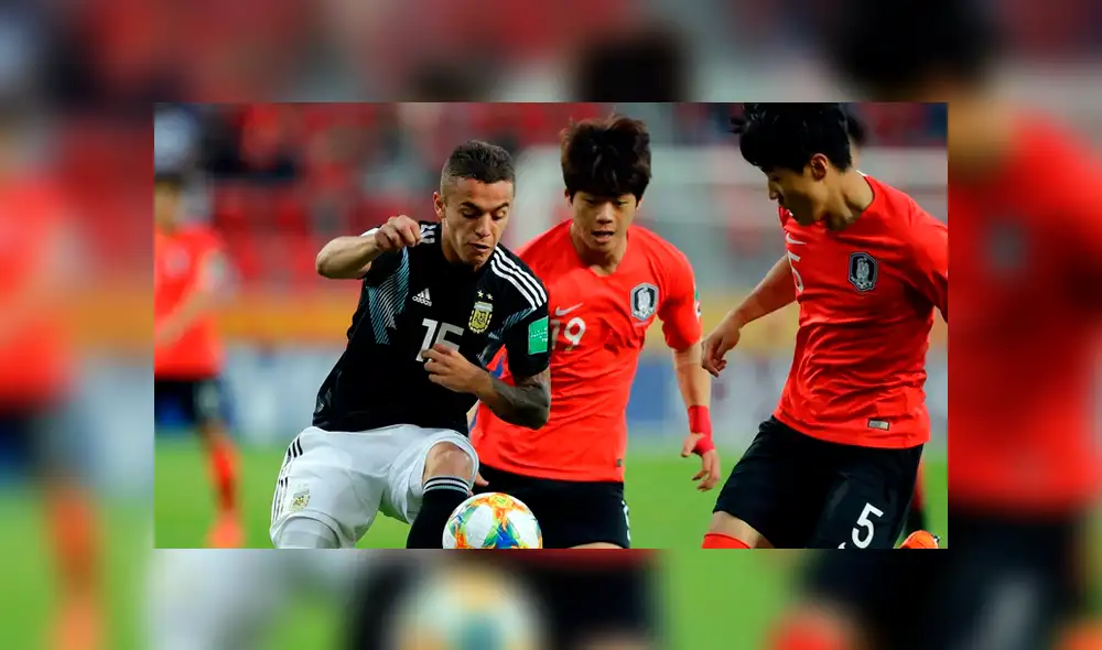Argentina perdió 2-1 frente a Corea del Sur pero sigue firme en el Mundial sub 20 [RESUMEN]