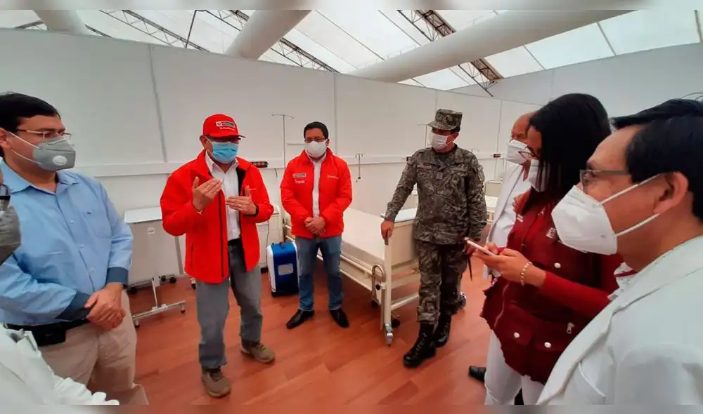 Ministro inspeccionó instalaciones del Centro de Atención Temporal de La Victoria. Ministro inspeccionó instalaciones del Centro de Atención Temporal de La Victoria.