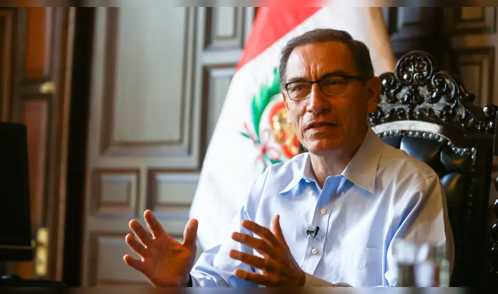 Martín Vizcarra reitera que disolución del Congreso fue su última opción Martín Vizcarra reitera que disolución del Congreso fue su última opción