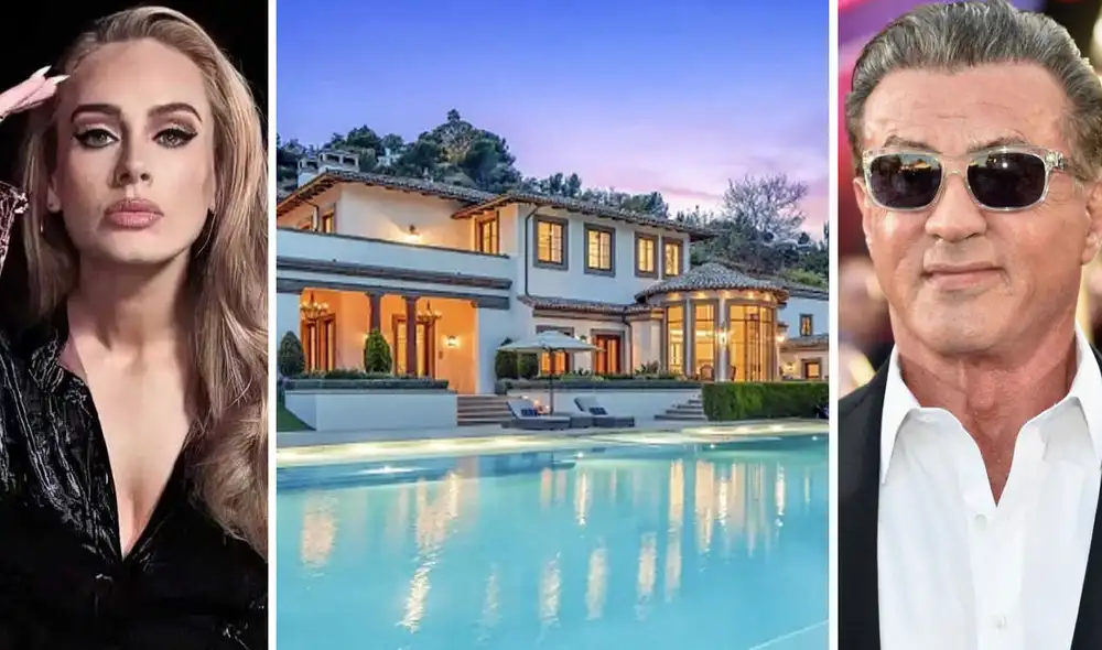 Adele sumará una nueva mansión a su larga lista de propiedades. Foto: TMZ/TMZ/AFP