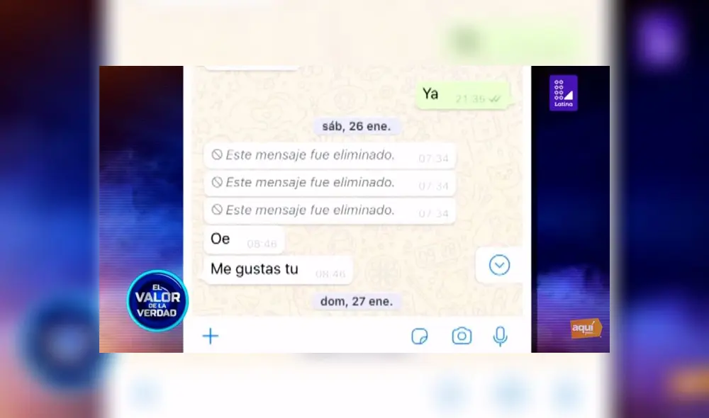 Nicola Porcella reveló que Claudia Meza le declaró su amor tras 'fiesta del terror'