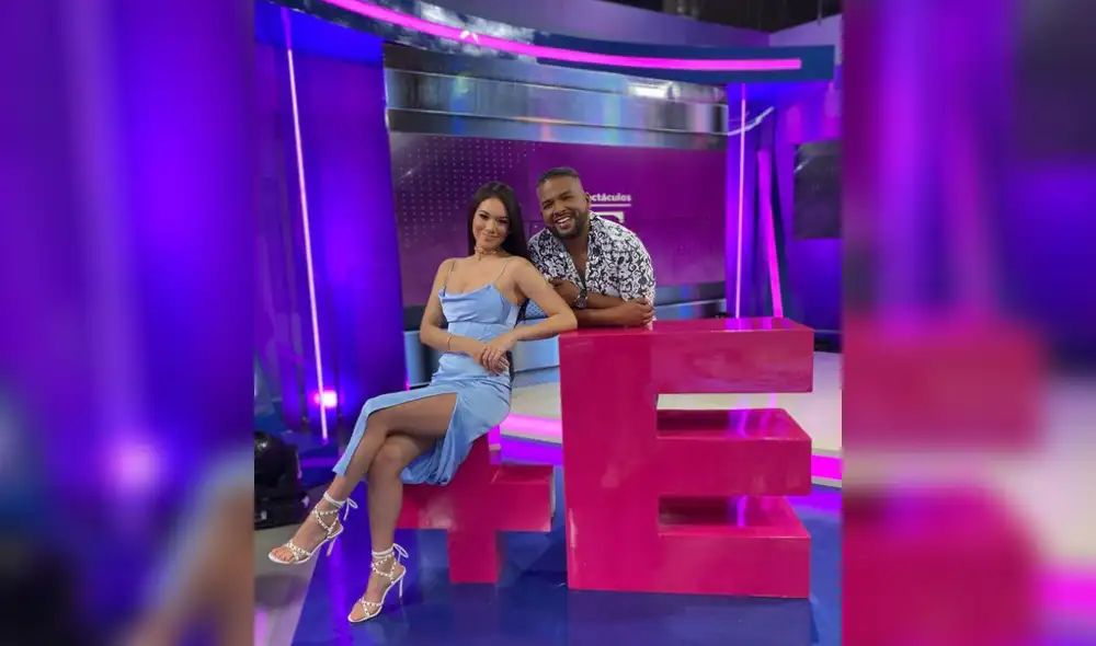 Jazmín Pinedo y Jaime 'Choca' Mandros.