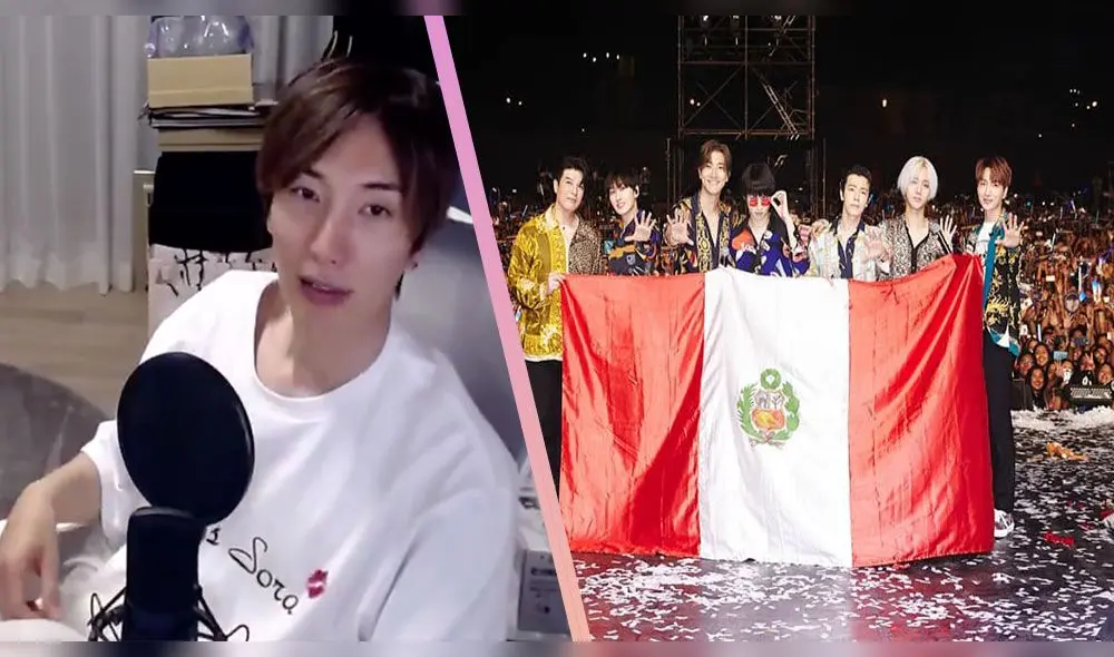 Leeteuk cuenta que SUPER JUNIOR tenía planeado concierto en Perú y otros países Latinoamericanos.