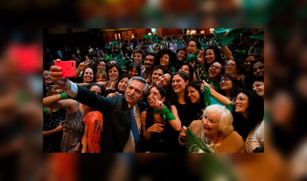 Alberto Fernández sobre el aborto legal en Argentina