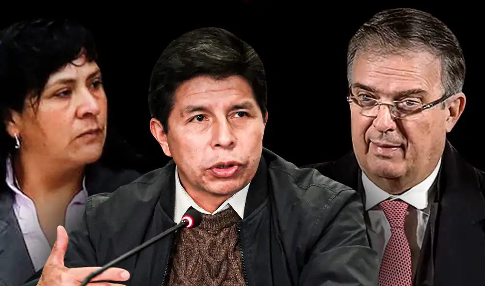 Ebrard señaló que Lilia Paredes y sus 2 hijos se encontraban en la embajada de México. Foto: composición de Jazmin Ceras Ebrard señaló que Lilia Paredes y sus 2 hijos se encontraban en la embajada de México. Foto: composición de Jazmin Ceras