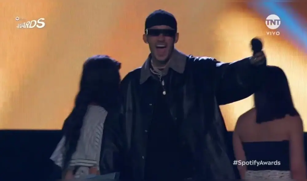 Bad Bunny en los Spotify Awards 2020