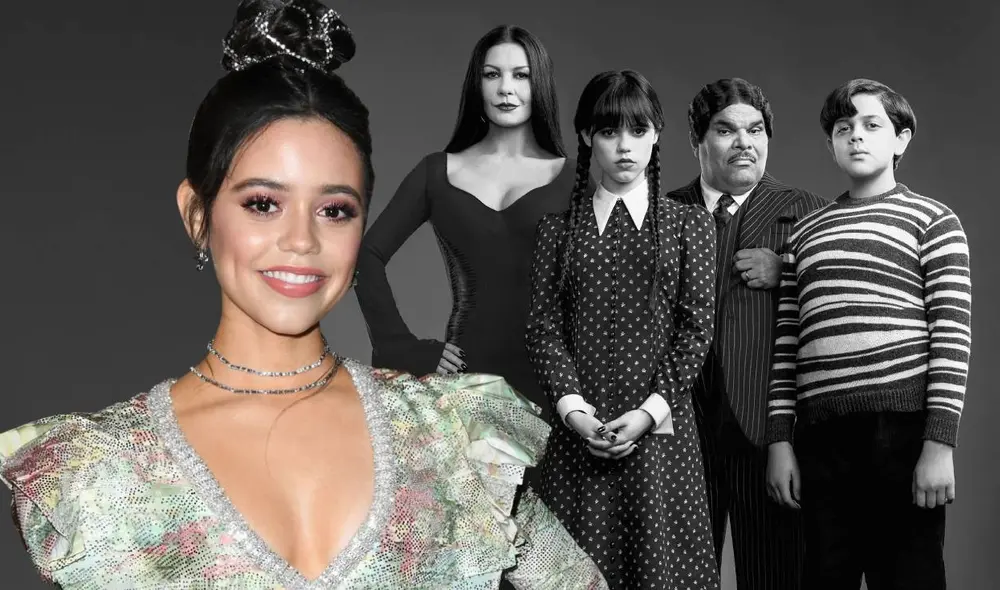 Fanáticos se preguntan cuál es la estatura real de Jenna Ortega, actriz que interpreta a Wednesday en la serie "Merlina". Foto: composición/Netflix Fanáticos se preguntan cuál es la estatura real de Jenna Ortega, actriz que interpreta a Wednesday en la serie "Merlina". Foto: composición/Netflix