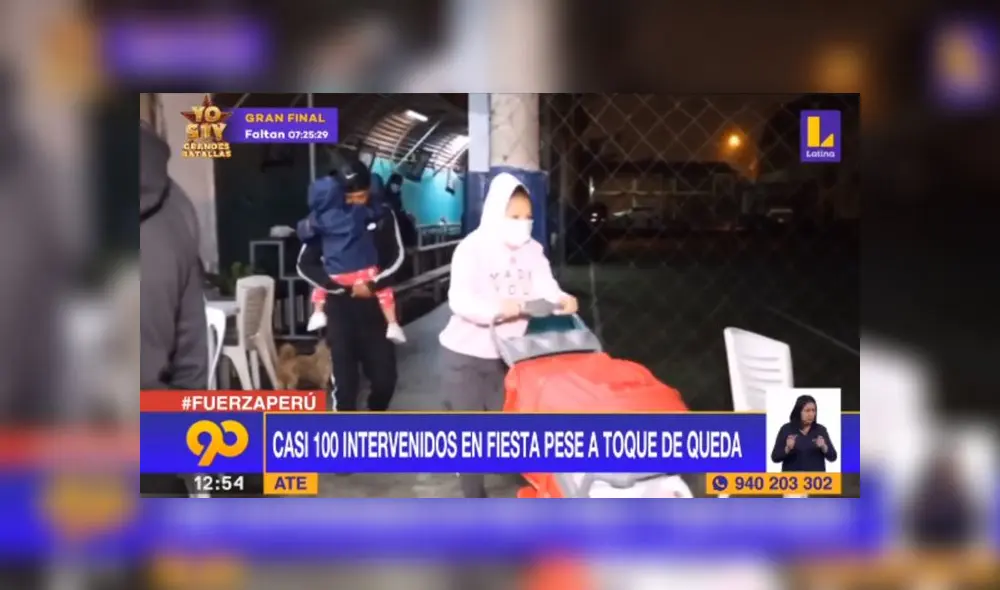 Padres de familia acudieron a reunión social junto a sus hijos, a quienes expusieron al contagio. (Foto: Captura de video / Latina Noticias) Padres de familia acudieron a reunión social junto a sus hijos, a quienes expusieron al contagio. (Foto: Captura de video / Latina Noticias)