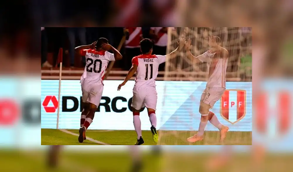 Perú vs Costa Rica: mira el golazo de Edison Flores para el 1-0 [VIDEO]