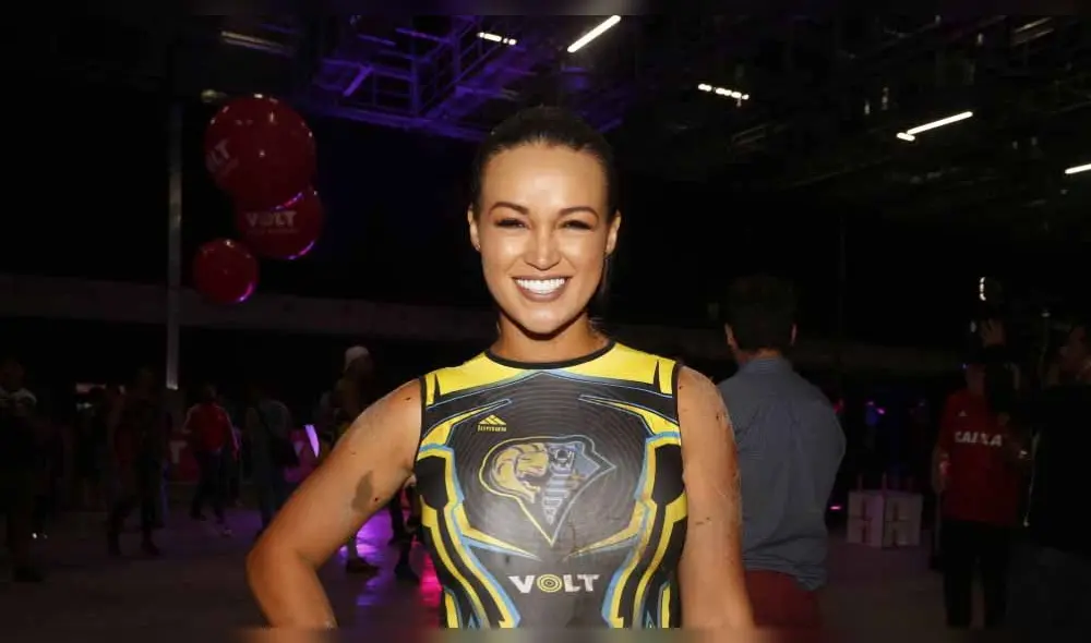 Angie Arizaga modelo e integrante de Esto es guerra