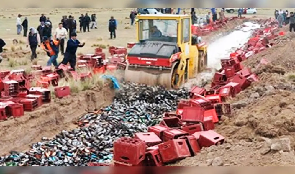 Municipio distrital amenaza con destruir mil cajas de cerveza en Arequipa. Municipio distrital amenaza con destruir mil cajas de cerveza en Arequipa.