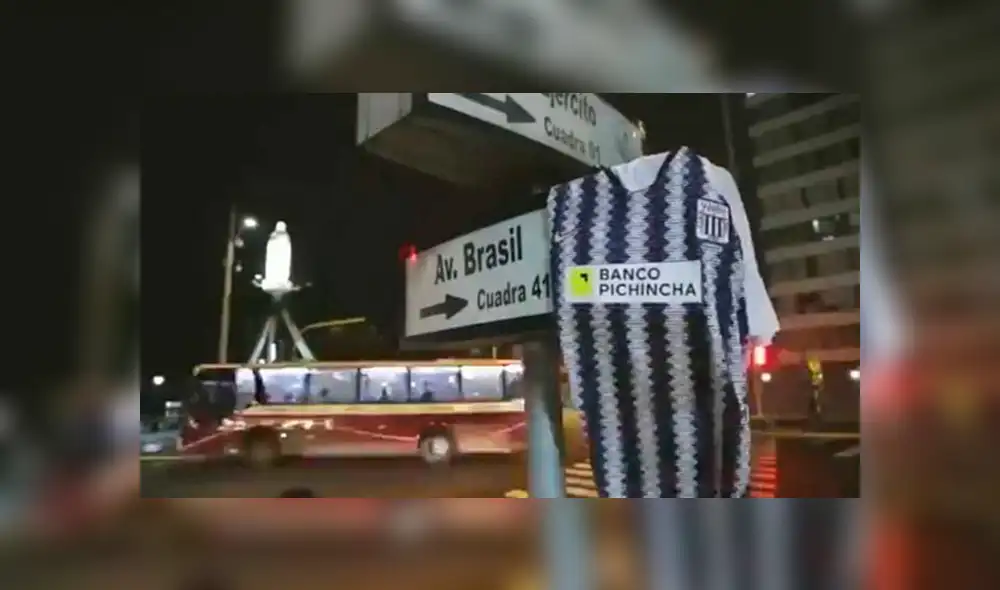 Banco Pichincha es el principal sponsor de Alianza esta temporada. Créditos: Captura de TV