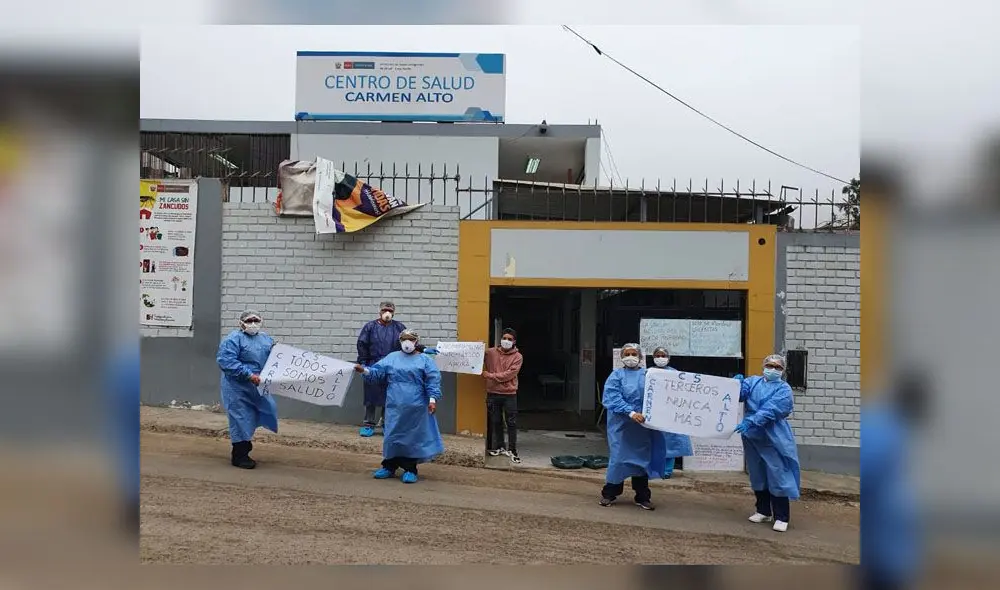Médicos de la Diris Lima Norte reclaman mejores condiciones laborales | Créditos: difusión