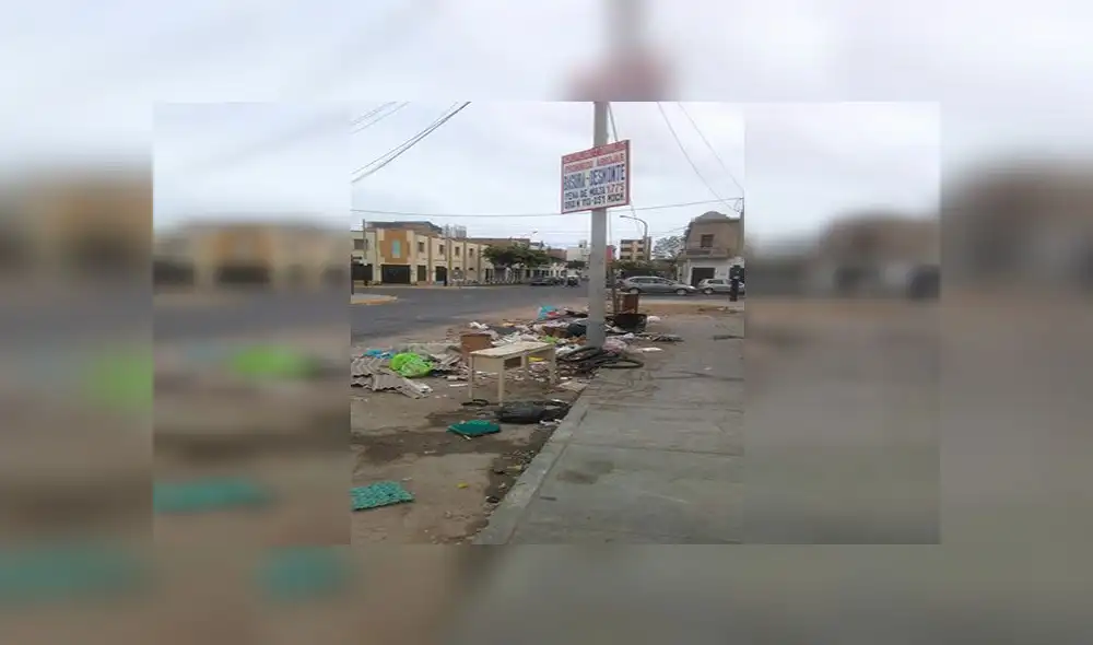 Chorrillos: basura es arrojada en esquinas del distrito