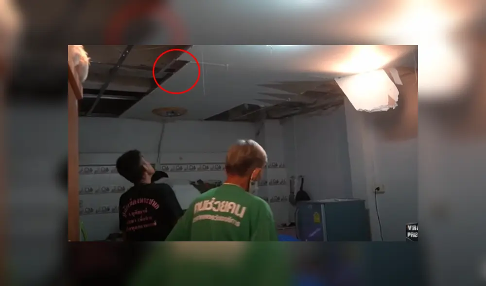 Desliza hacia la izquierda para ver las imágenes del viral de YouTube. Foto: Captura.