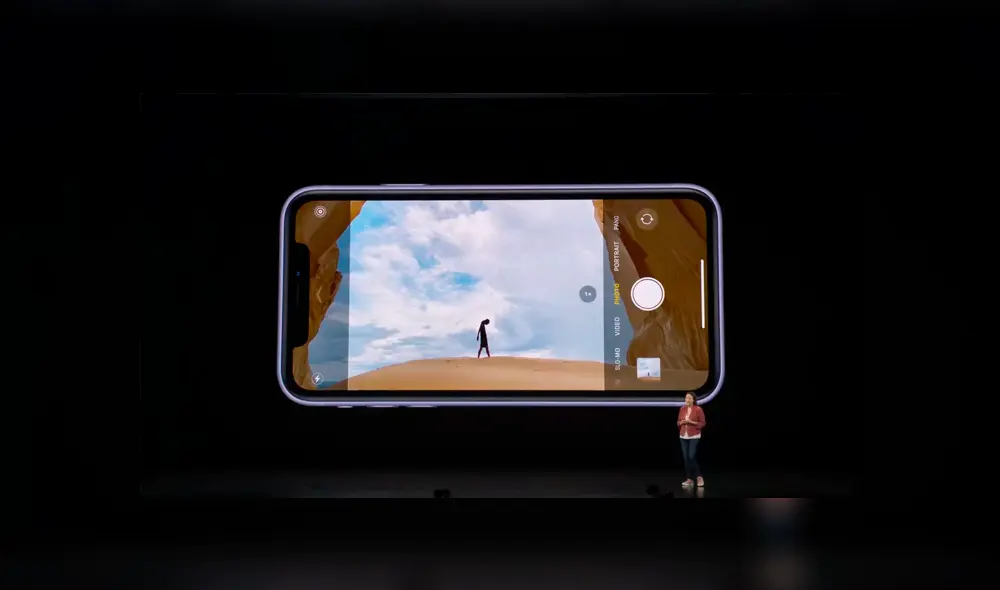 Lanzamiento del iPhone 11.