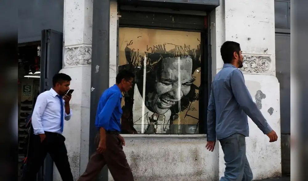 Centro de Lima: Pintan mural en homenaje al reconocido artista Víctor Humareda [FOTOS]