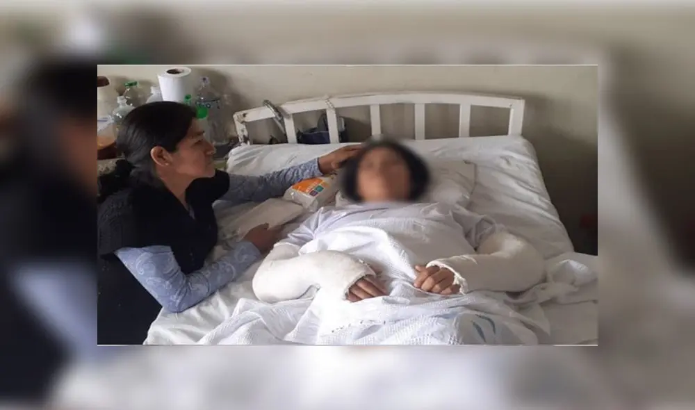 Víctima se encuentra hospitalizada en el hospital Honorio Delgado. Víctima se encuentra hospitalizada en el hospital Honorio Delgado.