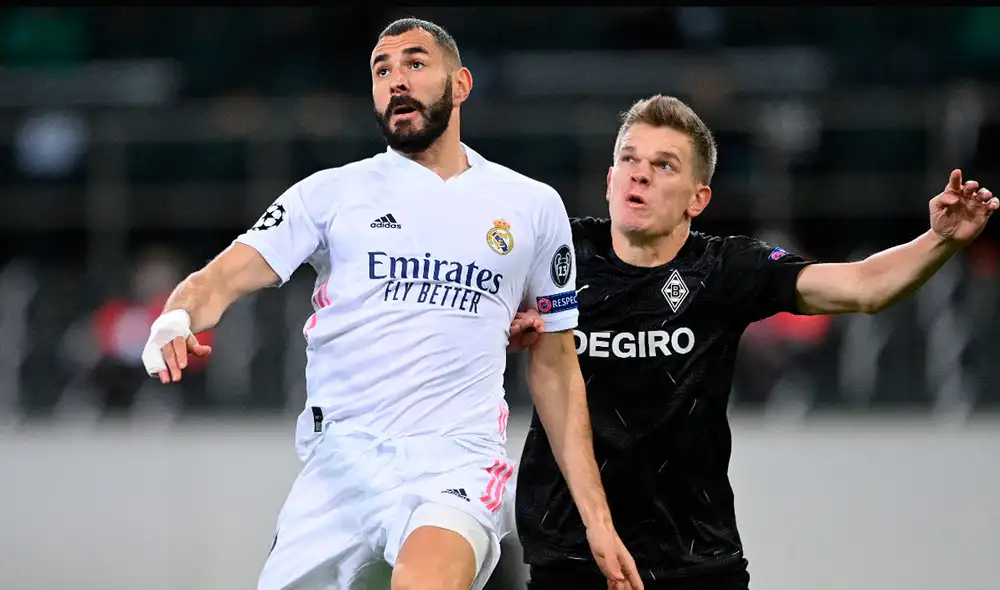 Real Madrid y Borussia Monchengladbach juegan por la fecha 2 del grupo B de la Champions League. Foto: EFE Real Madrid y Borussia Monchengladbach juegan por la fecha 2 del grupo B de la Champions League. Foto: EFE