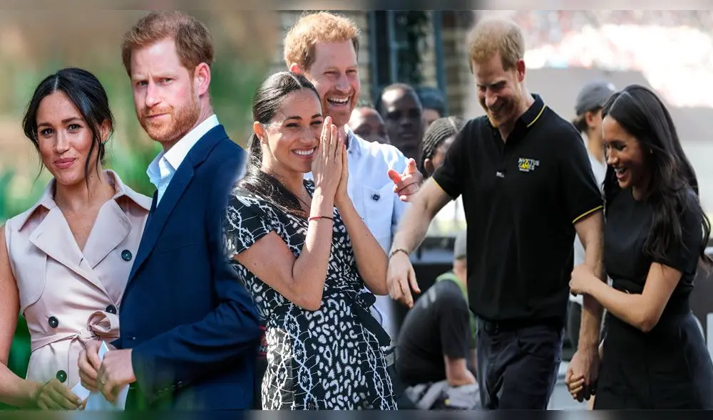 Meghan Markle y el príncipe Harry