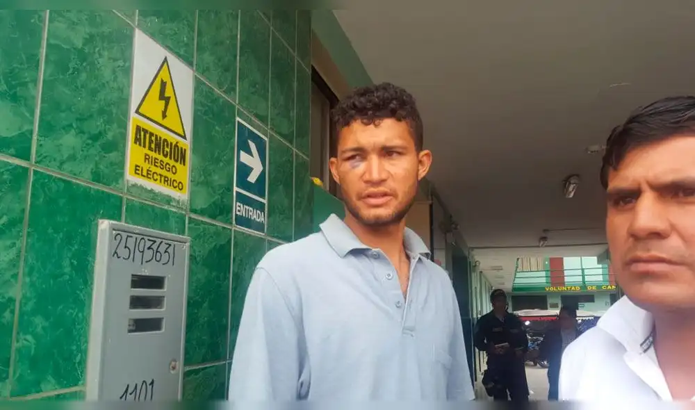 Sujetos golpean y asaltan a ciudadano venezolano en Chiclayo [VIDEO]