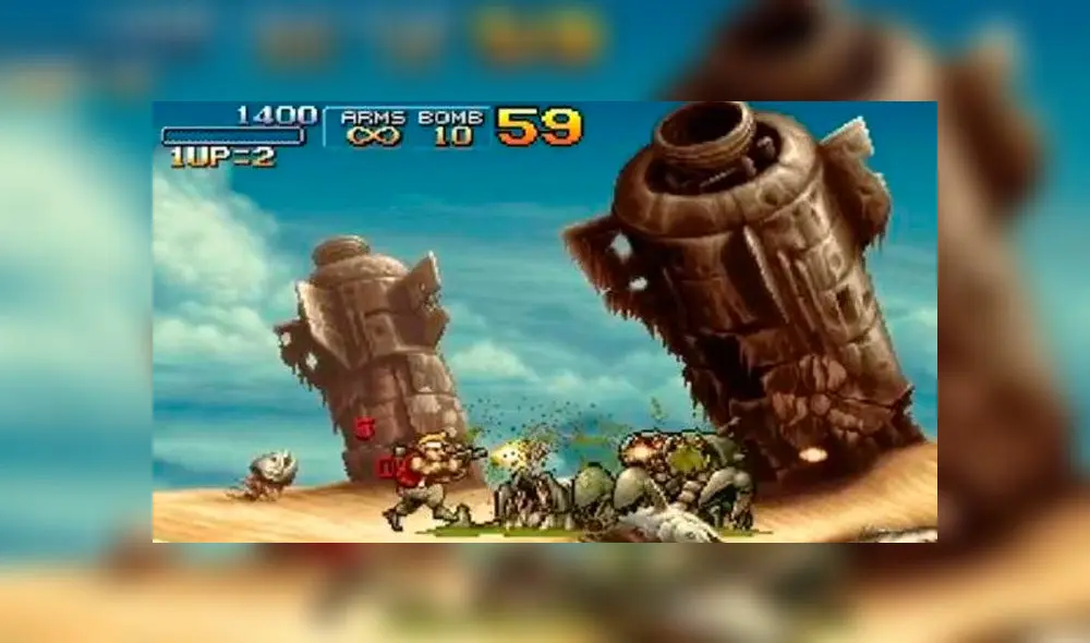 Metal Slug para consolas será un juego de desplazamiento lateral "run and gun", justo como las entregas pasadas de la serie.