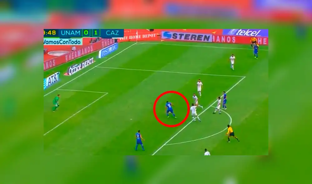 Cruz Azul vs Pumas: Andrés Renteria puso el 2-0 con sutil definición [VIDEO]