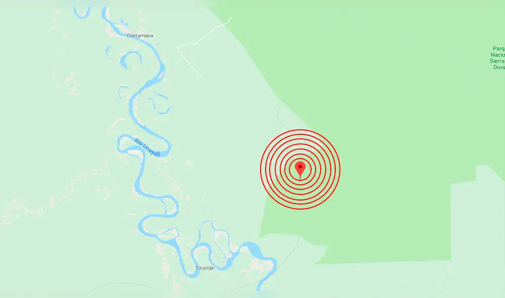 Sismo de 4,2 grados se registró esta madrugada en Loreto