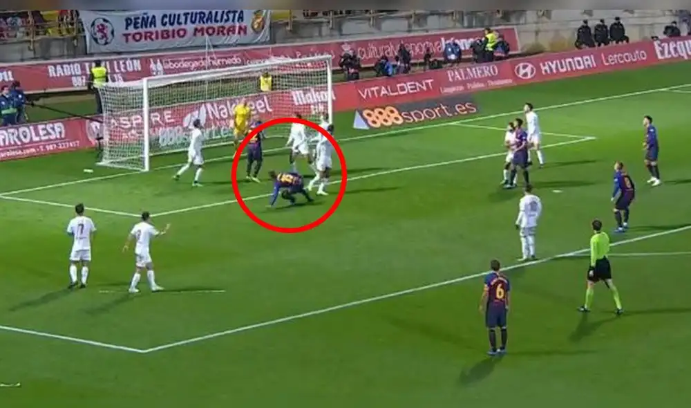 Barcelona vs Cultural Leonesa: Lenglet tras una jugada preparada puso el 1-0 [VIDEO]