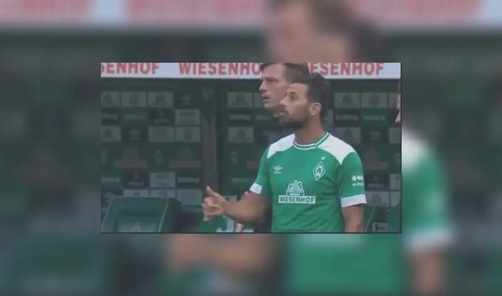 Esta banderola demuestra que Claudio Pizarro es ídolo en Werder Bremen [VIDEO]