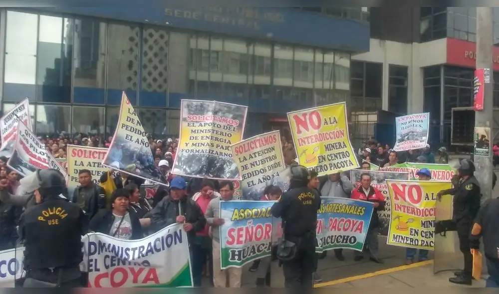 Mineros en formalización denuncian peligro de interdicción