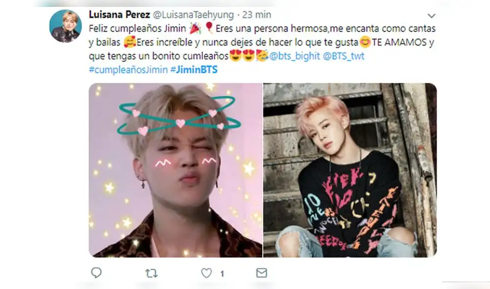 BTS: Jimin está de cumpleaños y fans hacen esto en su homenaje [FOTOS]