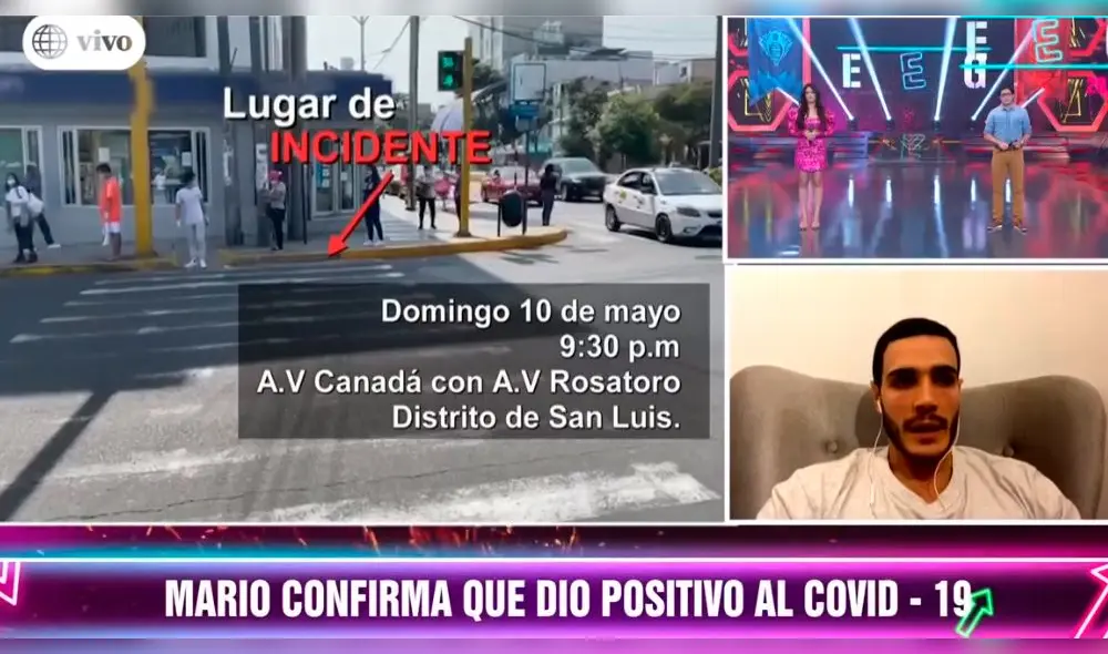 Mario Irivarren en EEG