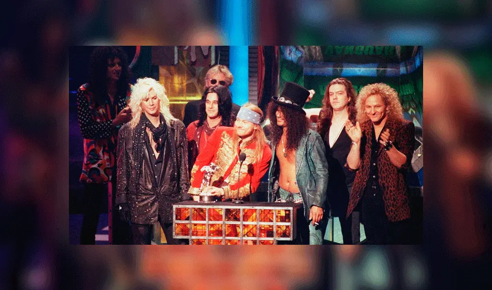 La pelea entre Kurt Cobain y Axl Rose en los MTV Video Music Awards 1992