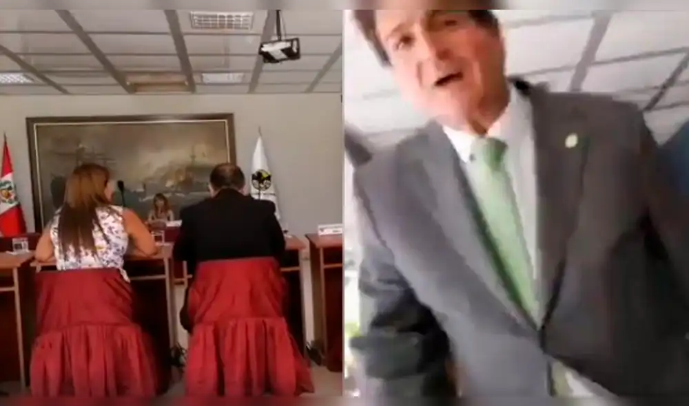 La Molina: alcalde arrebata celular a vecino que grababa sesión pública [VIDEO]