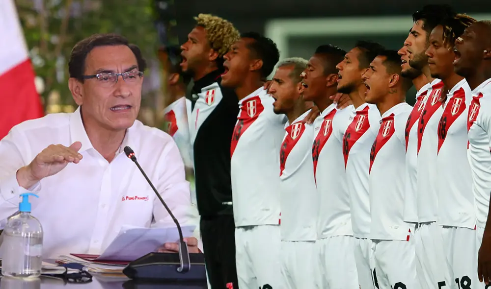 Martín Vizcarra aseguró que estuvo atento al partido de la selección peruana ante Brasil. Fotos: Presidencia Perú/AFP Martín Vizcarra aseguró que estuvo atento al partido de la selección peruana ante Brasil. Fotos: Presidencia Perú/AFP