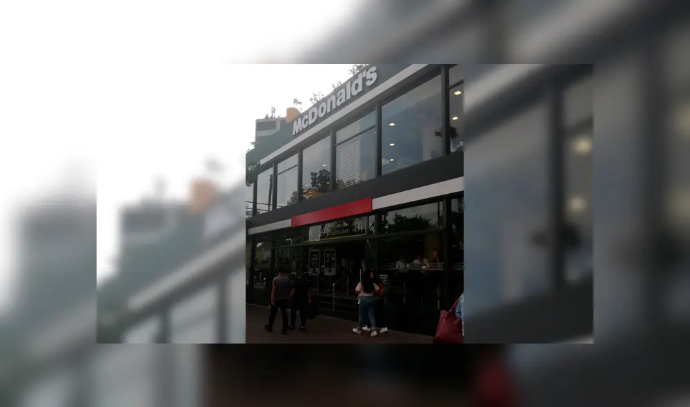 Local de Miraflores de McDonald's también fue reabierto. Foto: La República Local de Miraflores de McDonald's también fue reabierto. Foto: La República