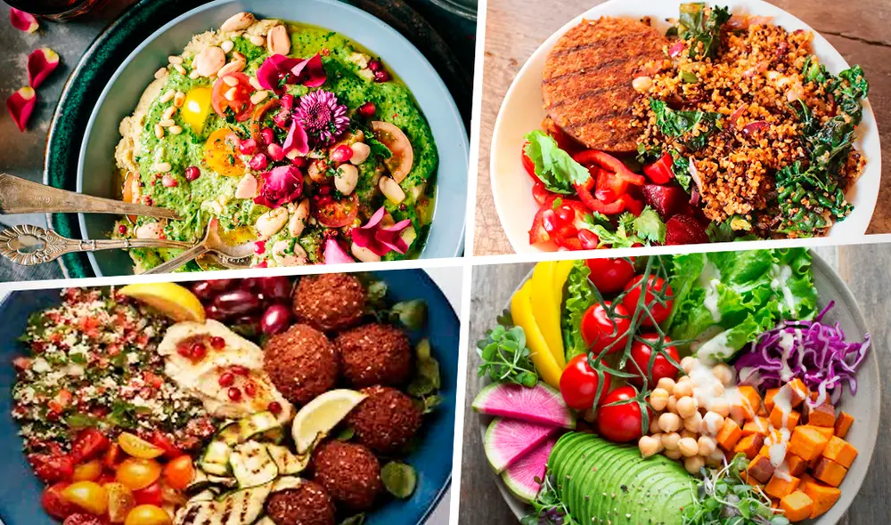 Las dietas veganas y vegetarianas no representan un alto costo para los consumidores. (Foto: Composición LR) Las dietas veganas y vegetarianas no representan un alto costo para los consumidores. (Foto: Composición LR)