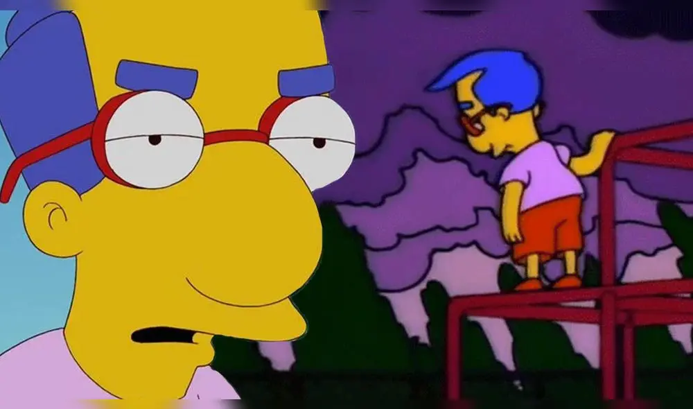 ¿Cuál es el misterio detrás del nombre de Milhouse, amigo de Bart? - Crédito: FOX