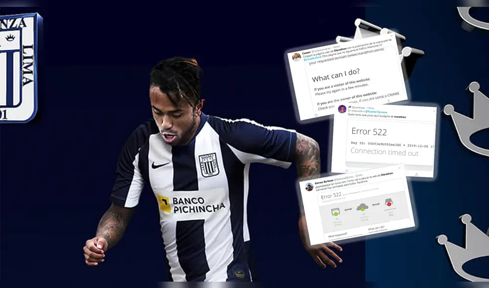 Hinchas de Alianza Lima hacen colapsar web donde se vende la nueva camiseta.