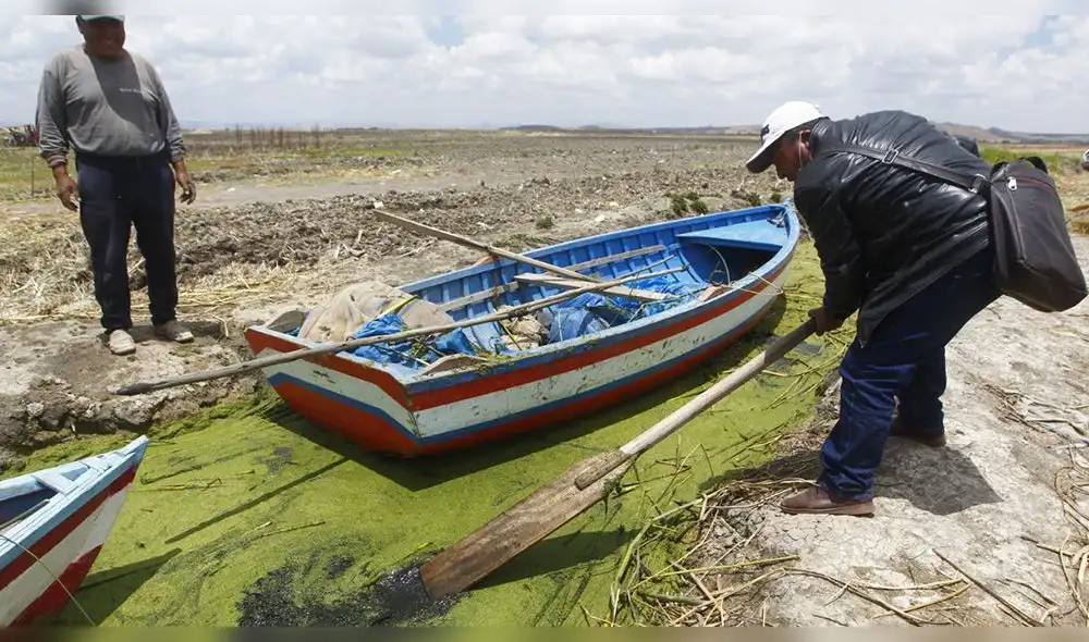 Pobladores de la cuenca del Coata exigente urgente atención a la contaminación. Foto: La República Pobladores de la cuenca del Coata exigente urgente atención a la contaminación. Foto: La República
