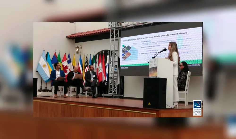 La Semana AmeriGEO 2019 se realiza en la PUCP. Foto: CONIDA.